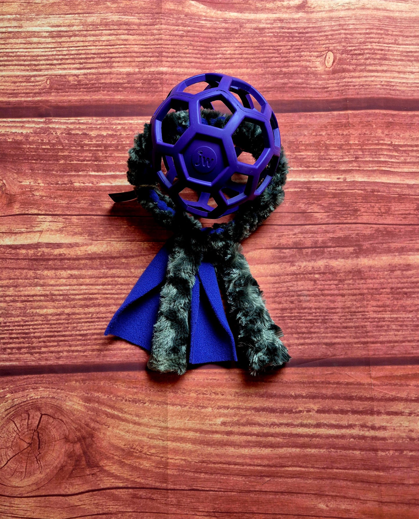 Large Hol-ee Roller on a Ring (purple/purple) *