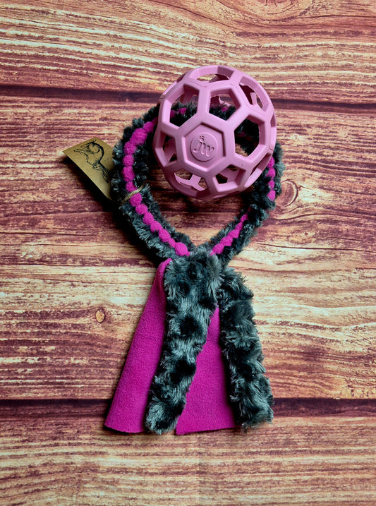 Medium Hol-ee Roller on a Ring (pink/magenta)