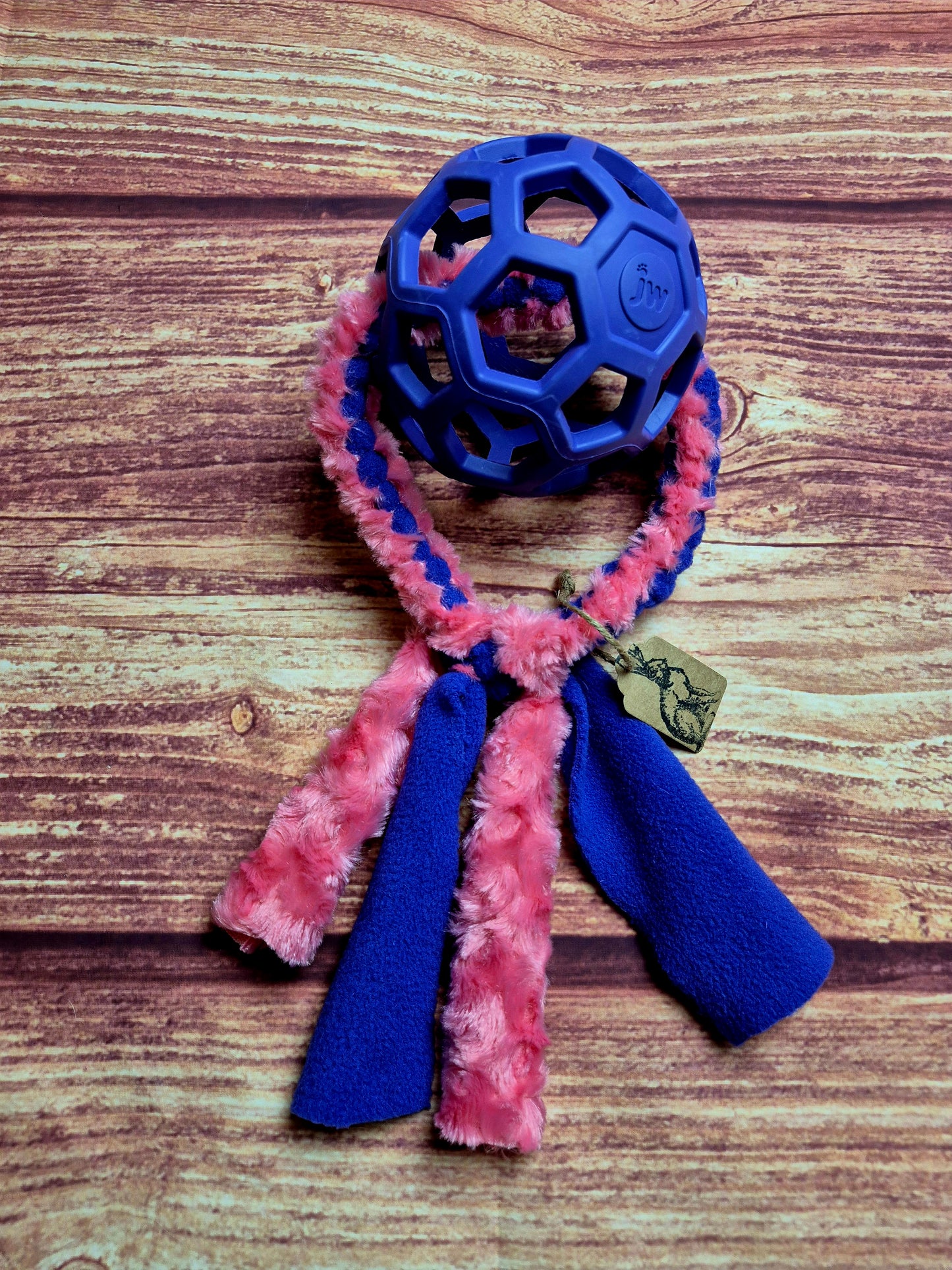 Medium Hol-ee Roller on a Ring (purple/pink and purple)